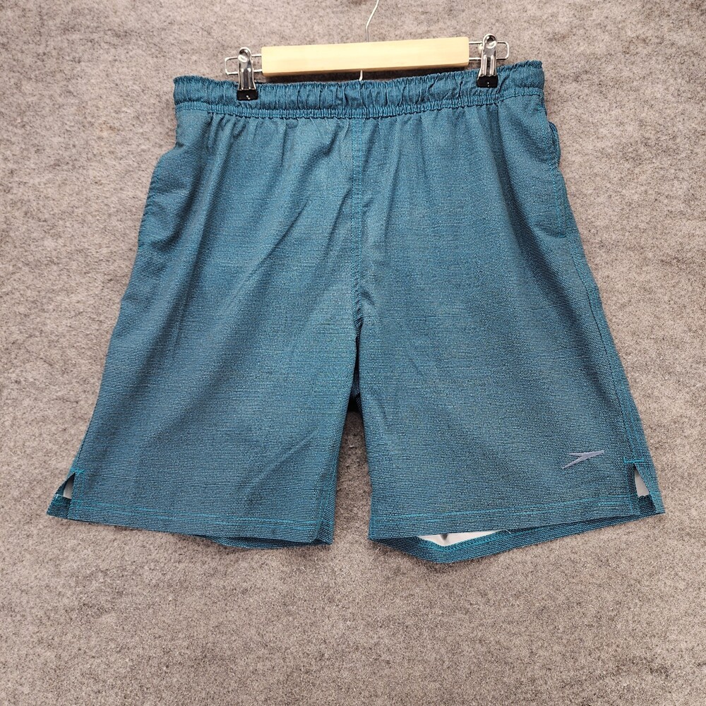 Speedo Swim Trunks Mens Medium Blue Swimwear